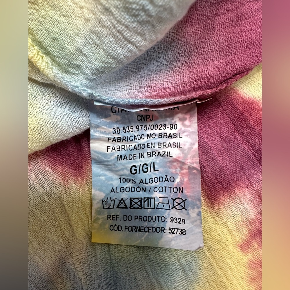 Tie-Dye Swim Coverup - Picture 6 of 6